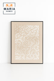 Large White & Beige Abstract Brushstroke Wall Art Ð Framed Canvas 120_80 cm