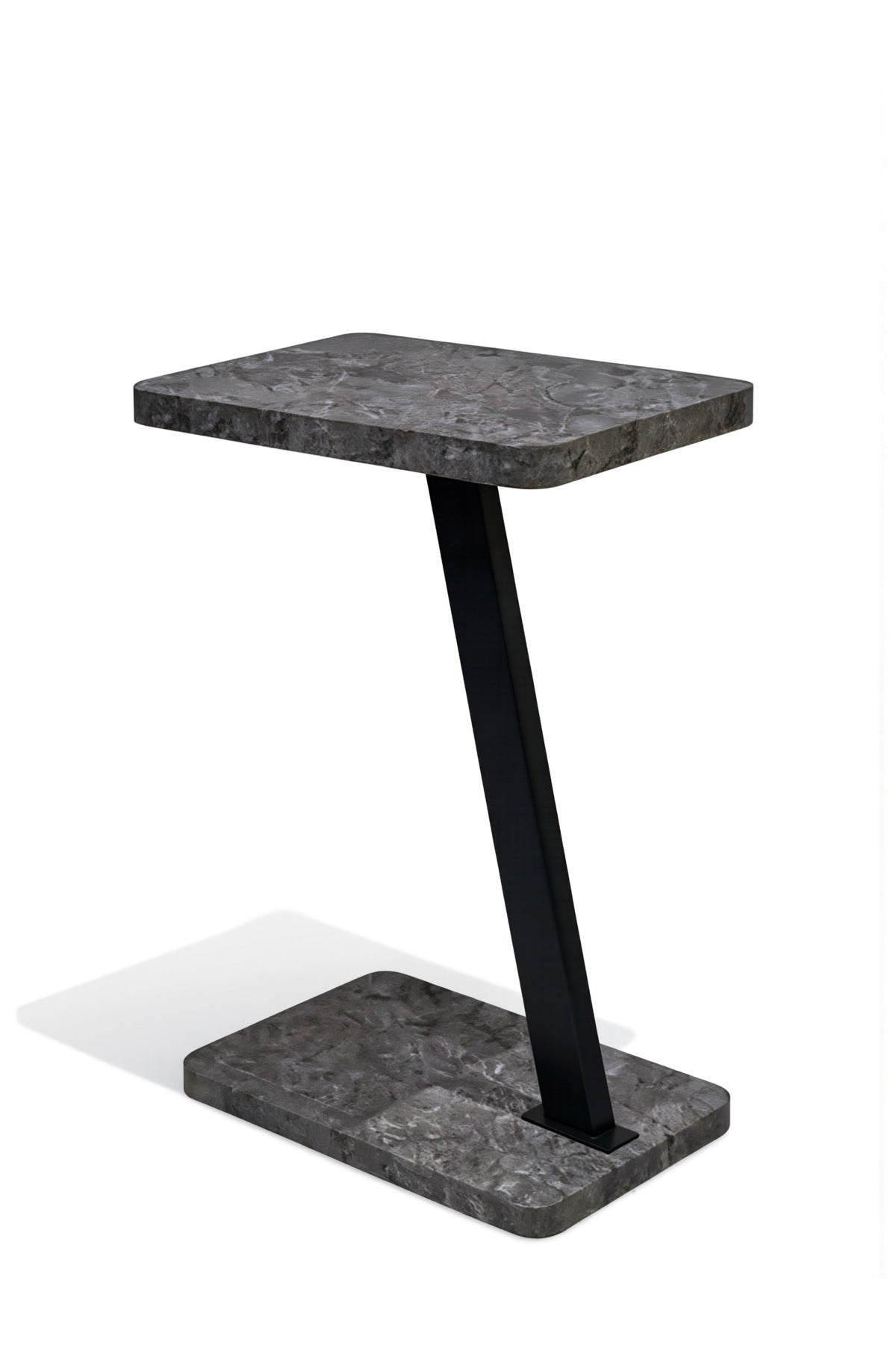 Modern Z-Shaped Side Table Stylish & Functional Perfect for Home & Office 25x40x60cm