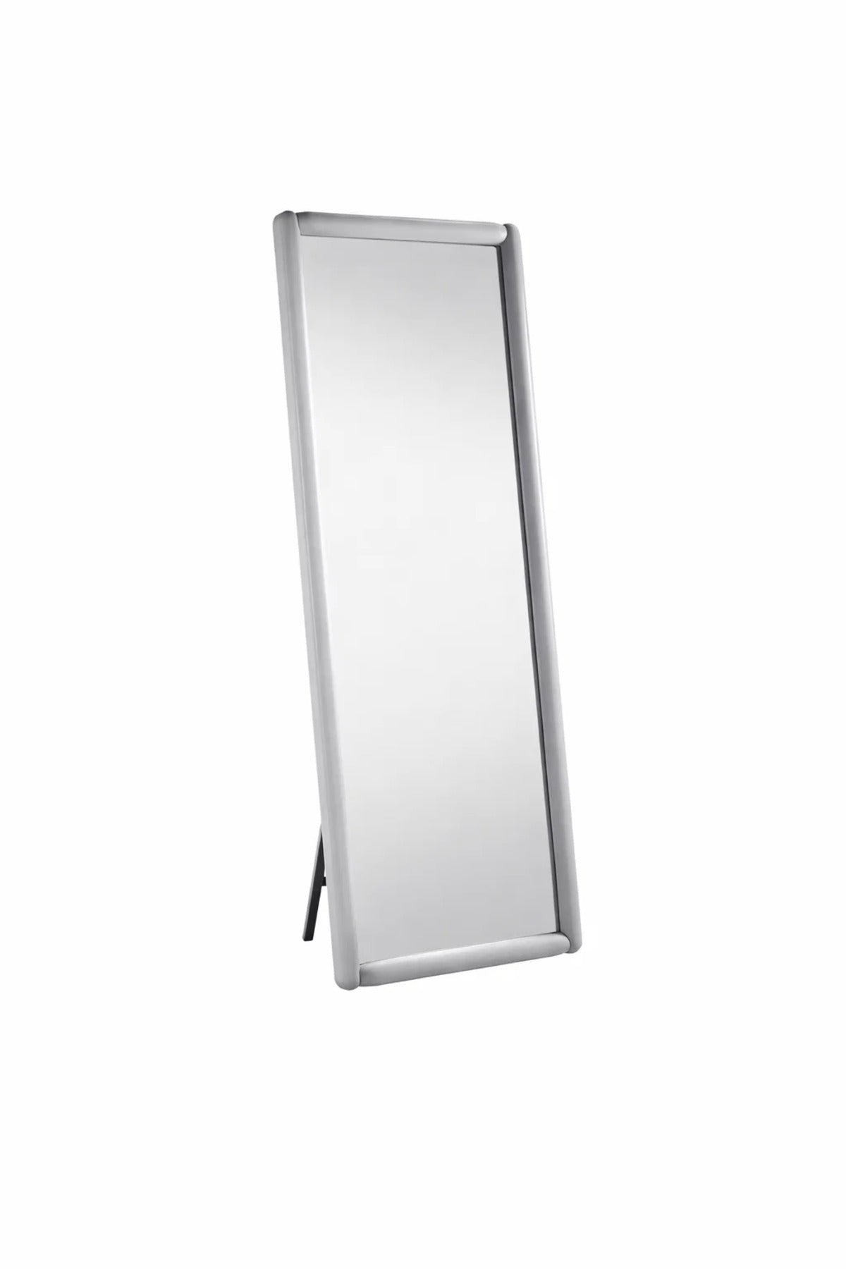 Grey Full Length Standing Mirror 80x180cm Modern Floor grey full length