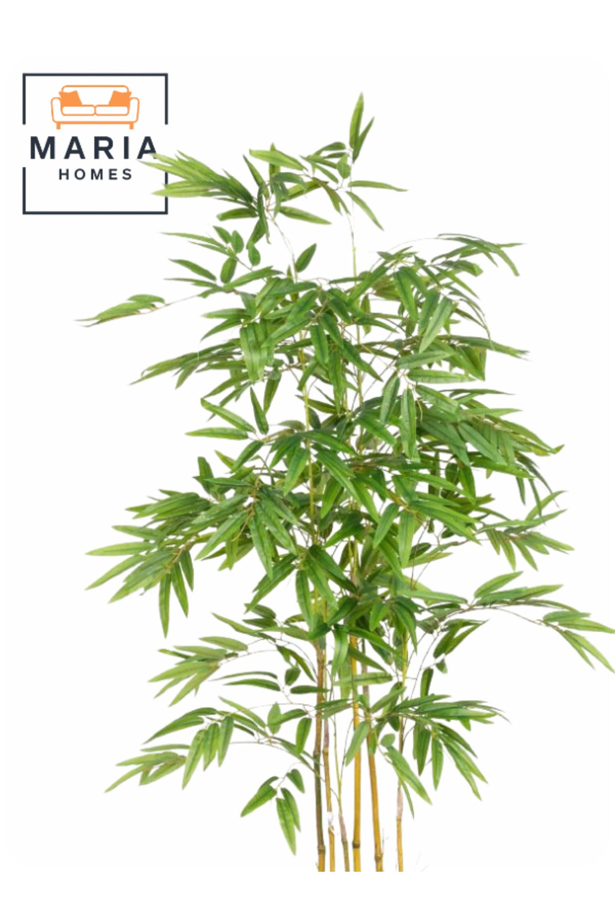 Artificial Bamboo Tree 155 cm Ð Indoor Decorative Plant with Gray Pot for Home & Office