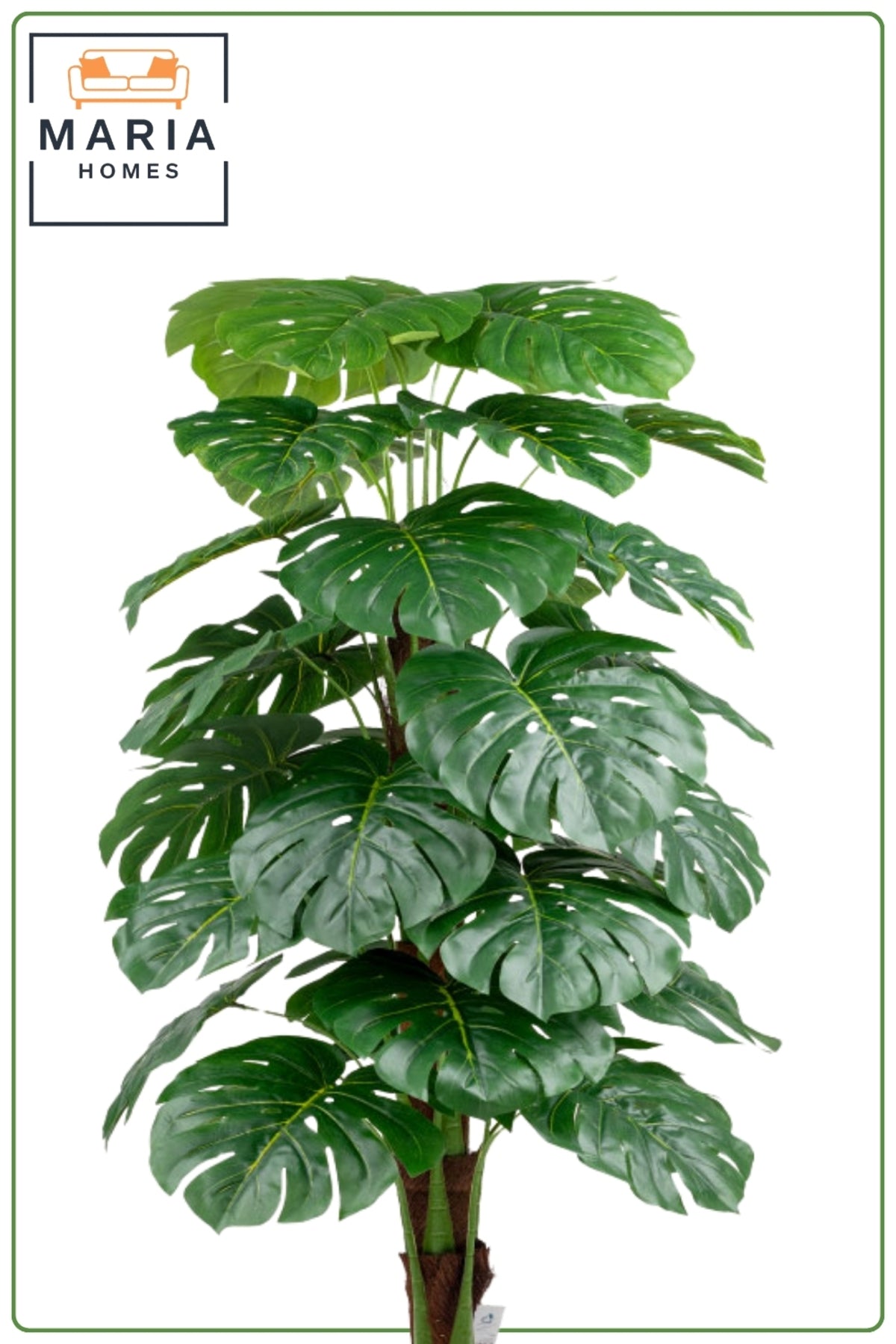 Artificial Monstera Tree with Plastic Pot – 140 cm Indoor Tropical Decorative Plant