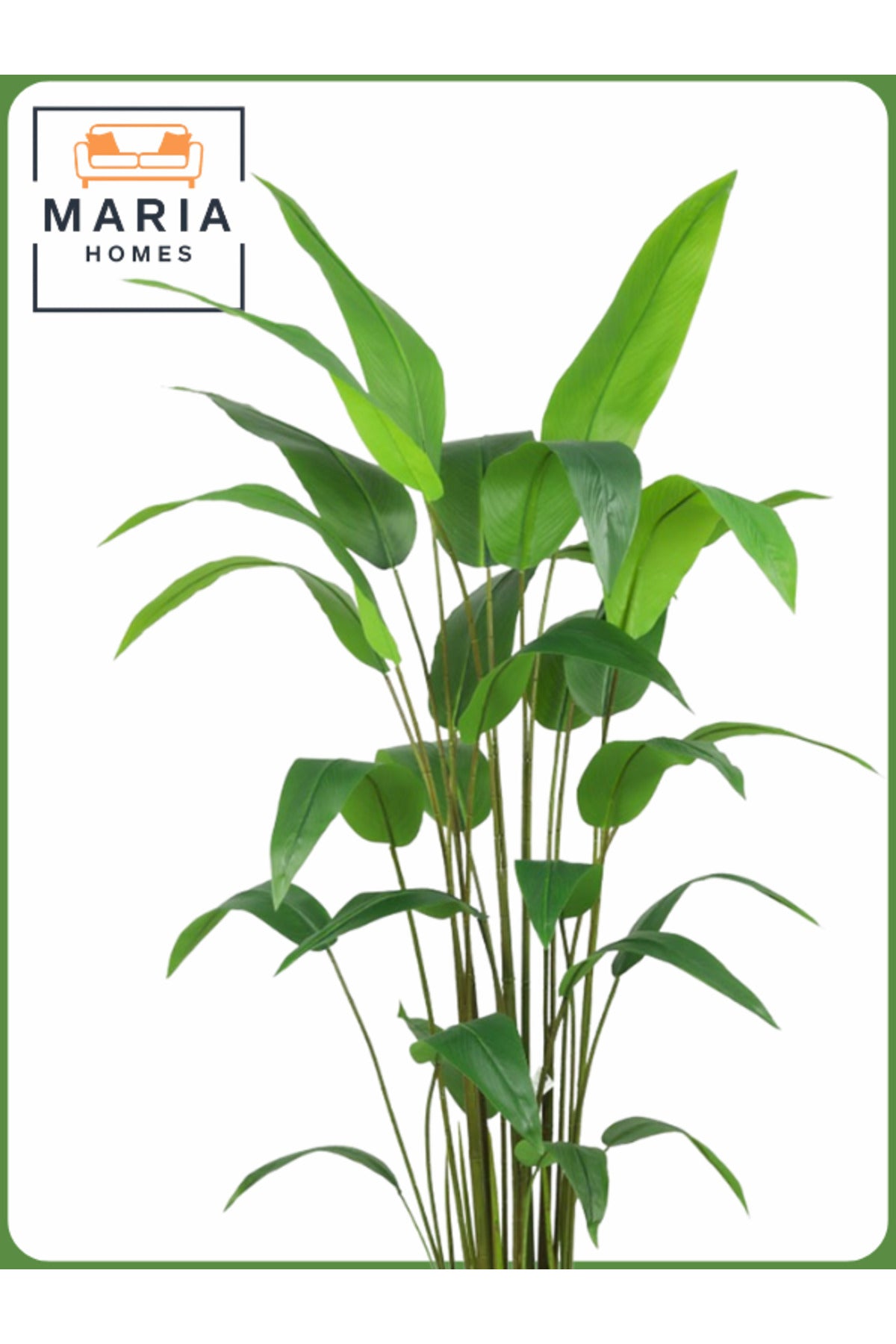 Artificial Bird of Paradise Tree 180 cm Ð Tall Indoor Plant with Brown Pot