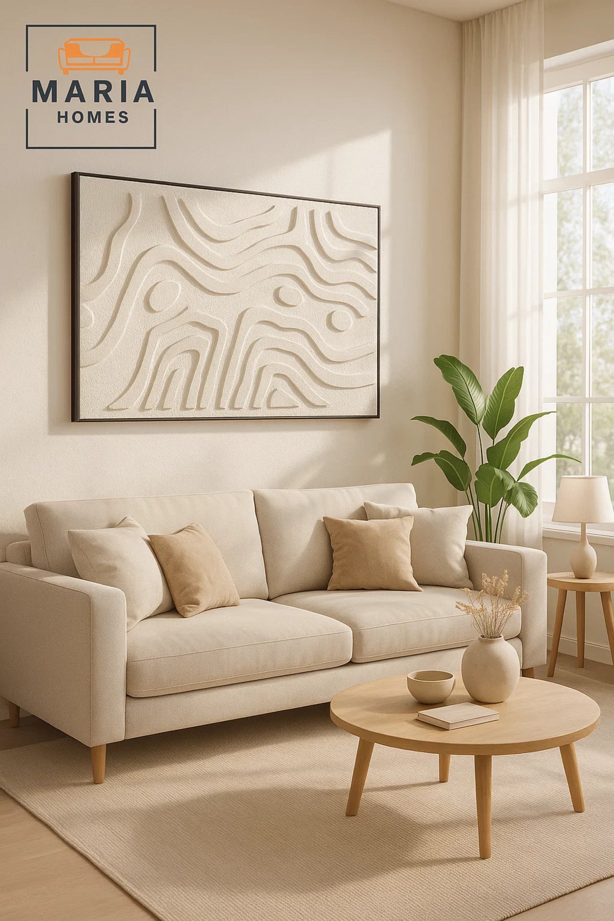 Modern Textured Wall Art 80_120 | Abstract Minimalist DŽcor | Luxury Canvas Design