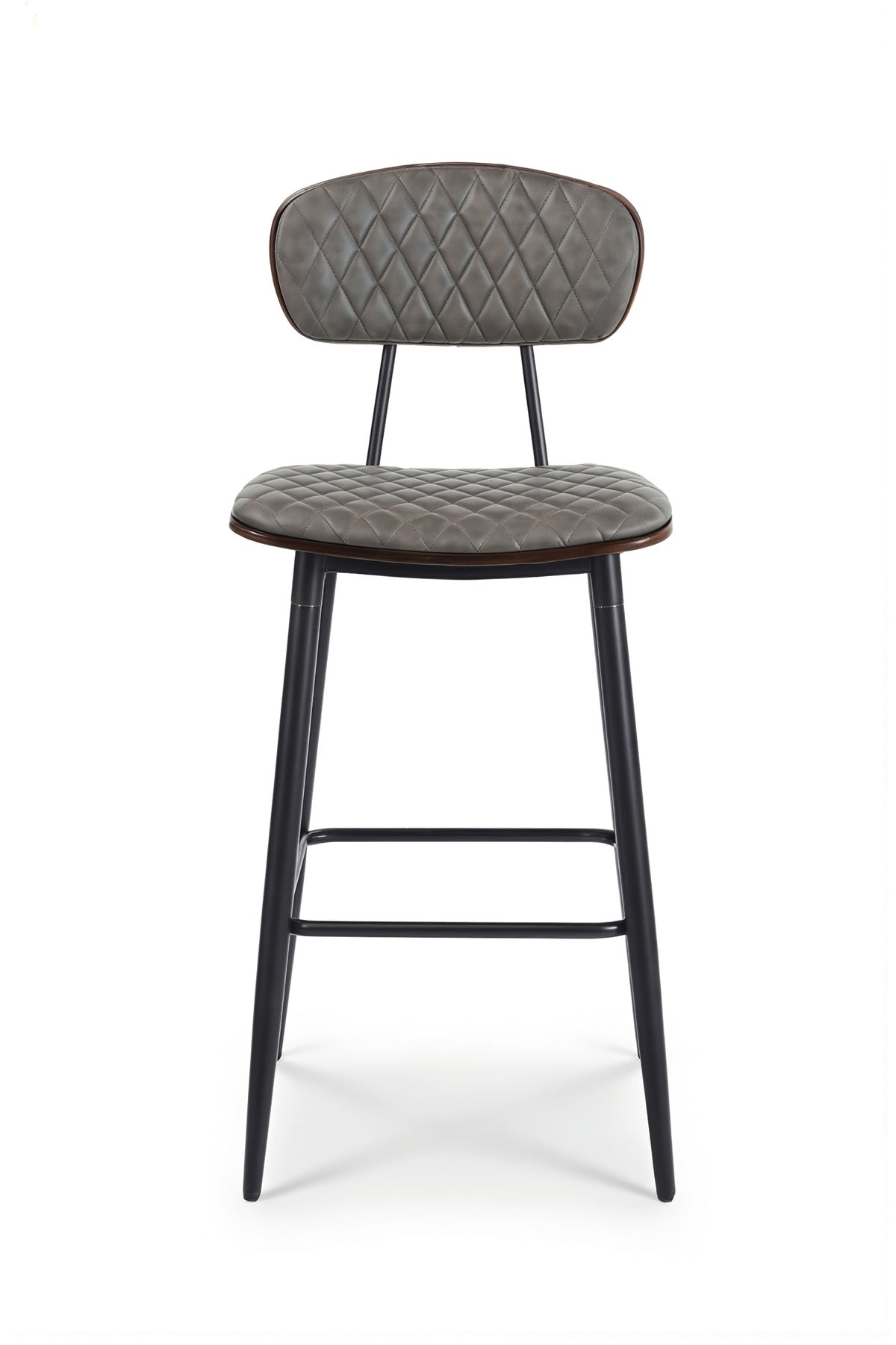 Dark Grey Bar Stool , Modern High Counter Chair for Home, Caf≈Ω, Restaurant & Office Use