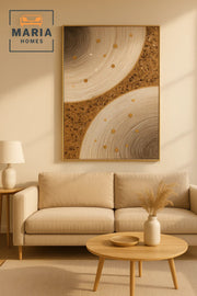 Luxury Abstract Wall Art Ð Modern 3D Decorative Canvas Ð Textured Home Decor Painting
