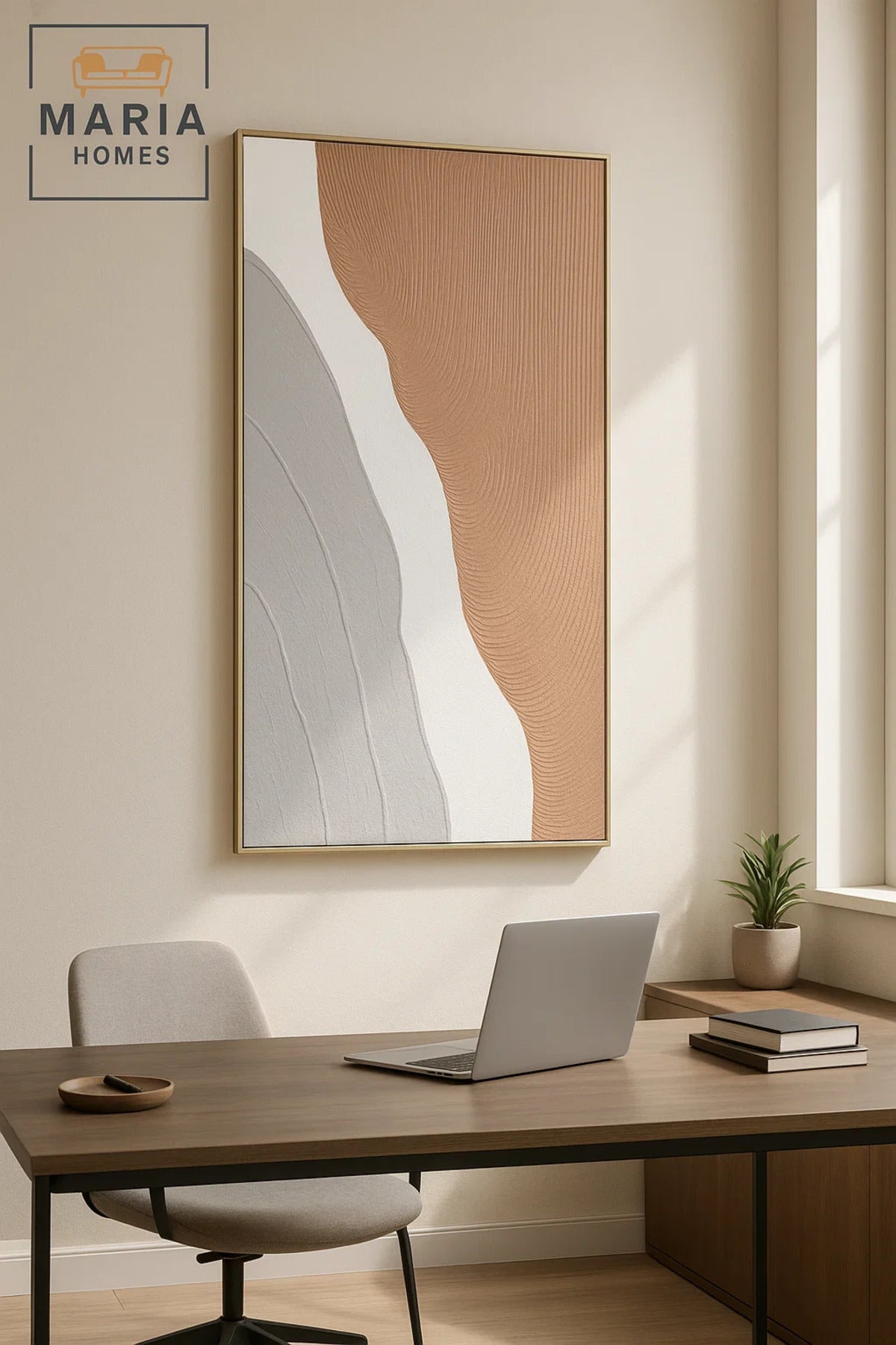 Modern Wall Art 140×70 – Abstract Frame & Luxury Wall Decor for Living Room