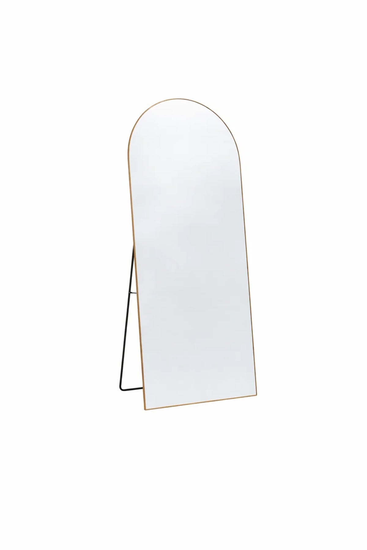 Gold Arch Standing Floor Mirror 180x70cm Full Length Bedroom gold arch standing
