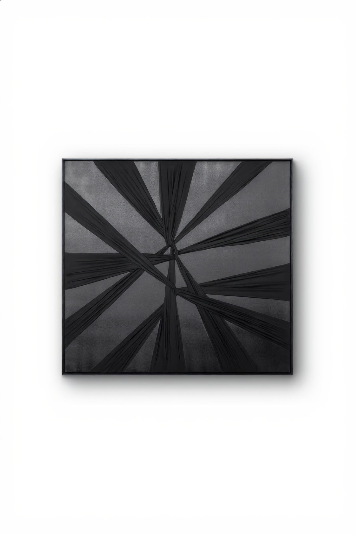 Black Abstract Wall Art Modern Minimalist Decor for Living Room Bedroom Office Interior