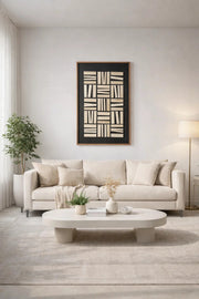 Minimalist Wooden Wall Art - (120*80 cm)