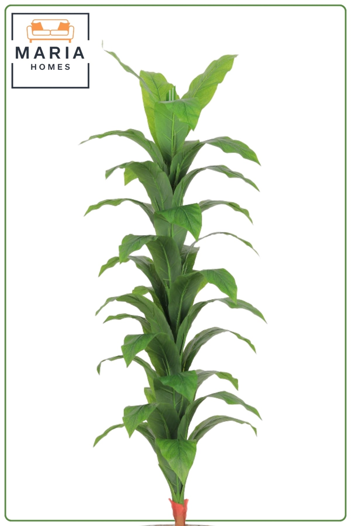 190 cm Artificial Corn Plant with with Pot – Modern Indoor Decor